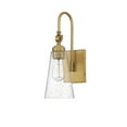 thumbnail image 2 of Warm Brass One Light Wall Sconce from the York Collection, 2 of 5