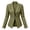 B02_Green, variant on Women's Fitted Suede‑Look Open Front Blazer Jacket, Lapel Long Sleeve Slim Fit Buttonless Coat for Fall Winter Daily Business Casual(B02_White,S)