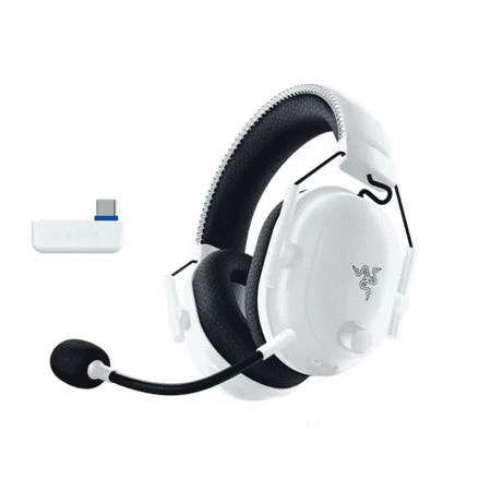 Razer - BlackShark V2 Pro Wireless Gaming Headset for PS5 - White