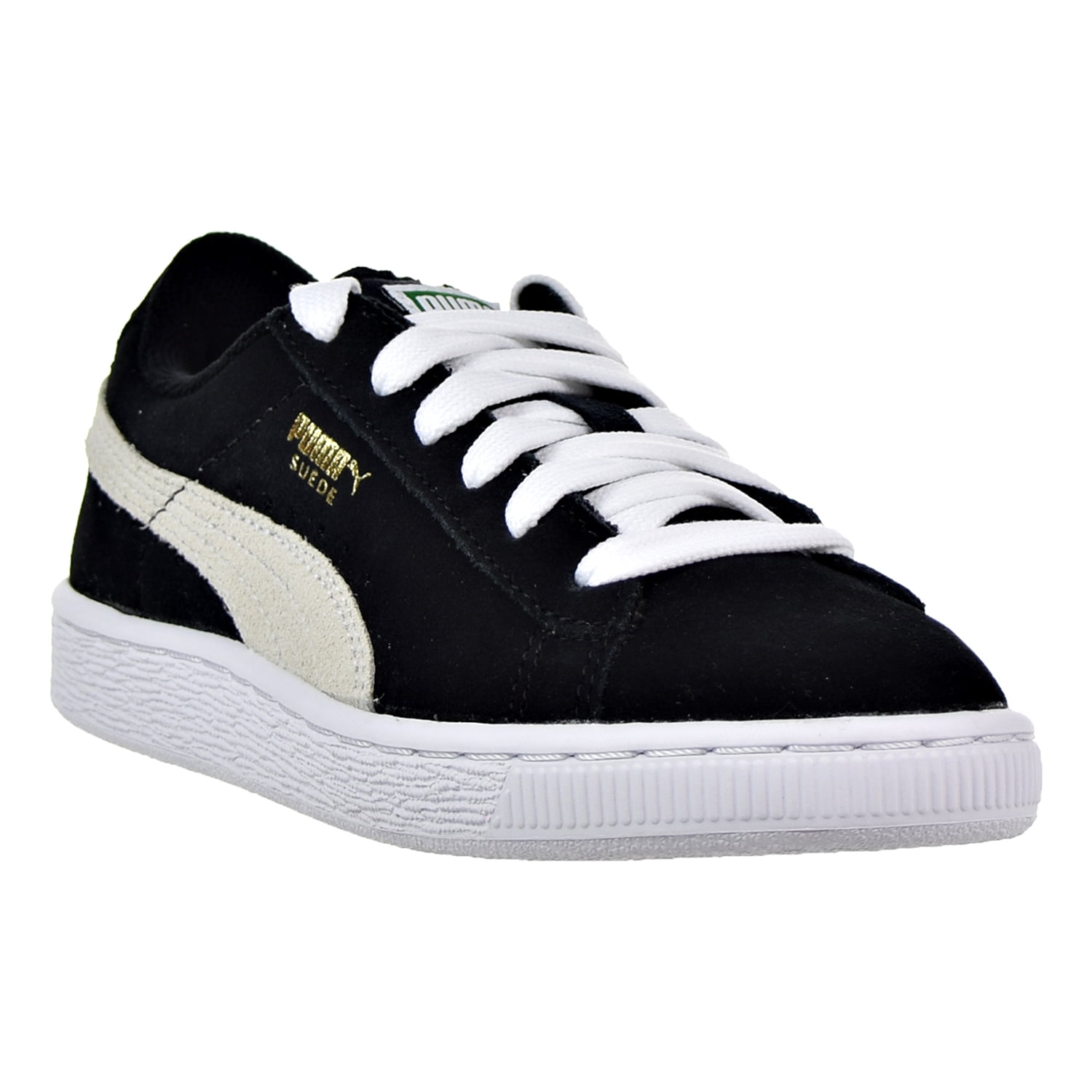 puma suede black junior