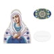 thumbnail image 1 of Pintura de diamantes DIY Virgen María Dibujo de diamantes católico Religiones Punto de cruz Blanco azul, 1 of 7