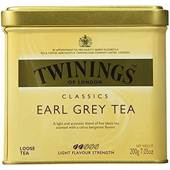Twinings Earl Grey Tea, Loose Tea, 7.05 Oz Tins
