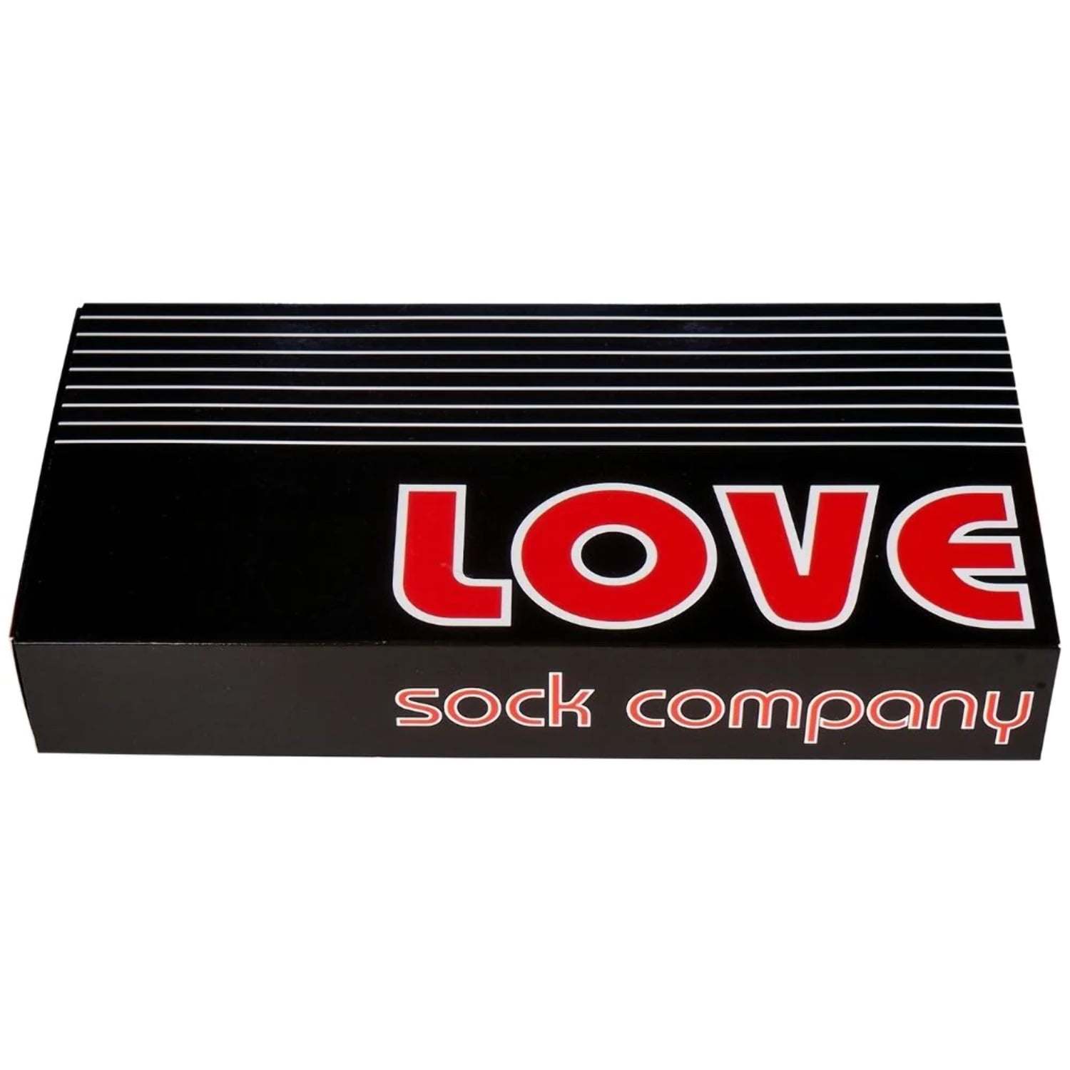 Love Sock Company Men's 5 pack black dress socks bundle