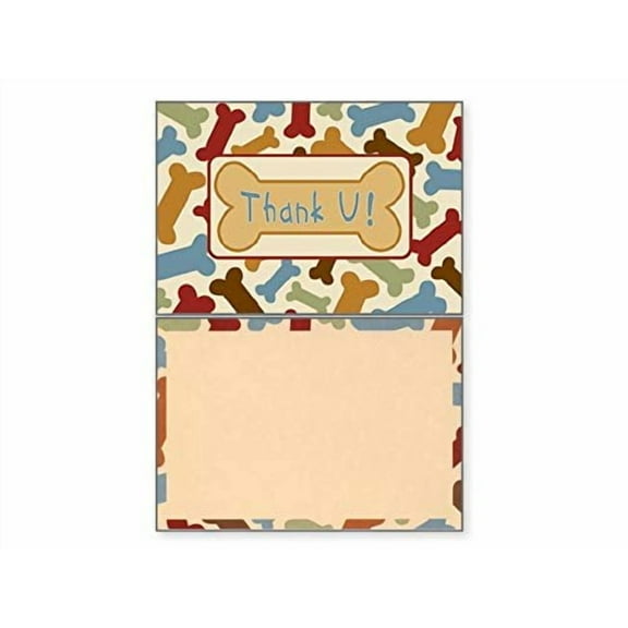 Dog Speak "Thank U!" Pet Thank You Greeting Card Appreciation Card for Pet Lovers