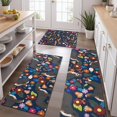 thumbnail image 2 of Bernese Mountain and Flower Kitchen Rugs Sets Of 3,Kitchen Runner Rugs Non Skid Washable,Decorative Kitchen Floor Mats for Kitchen,Sink,Laundry,17"x30"+ 17"x47" + 17"x59", 2 of 6