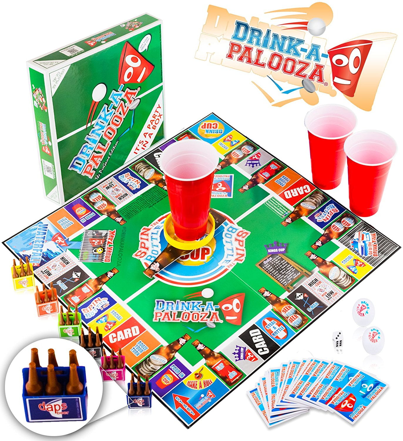 Tober Drinking Games Board Card Game Fun Games for Adults To Drink At Party 