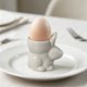 thumbnail image 1 of Rabbits Shaped Ceramic Ornament Is A Multi-functional Storage Box For Storing Eggs Jewelry Beauty Sponges Small Items Kitchen And Home Decorations., 1 of 8