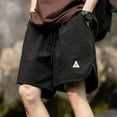 thumbnail image 4 of Caqnni Men's Casual Shorts Loose Fit Shorts for Men with Pockets (Z03-Black,XXL), 4 of 7