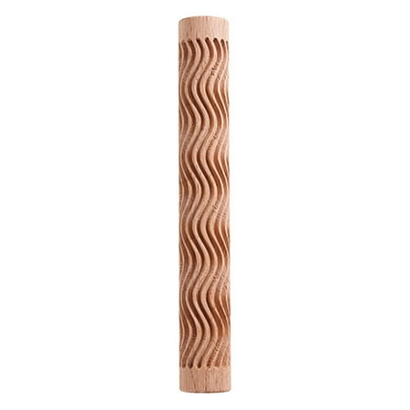 

HOMEIU Engraved Embossing Rolling Pins with Christmas Theme Pattern Snowflake Home Gift