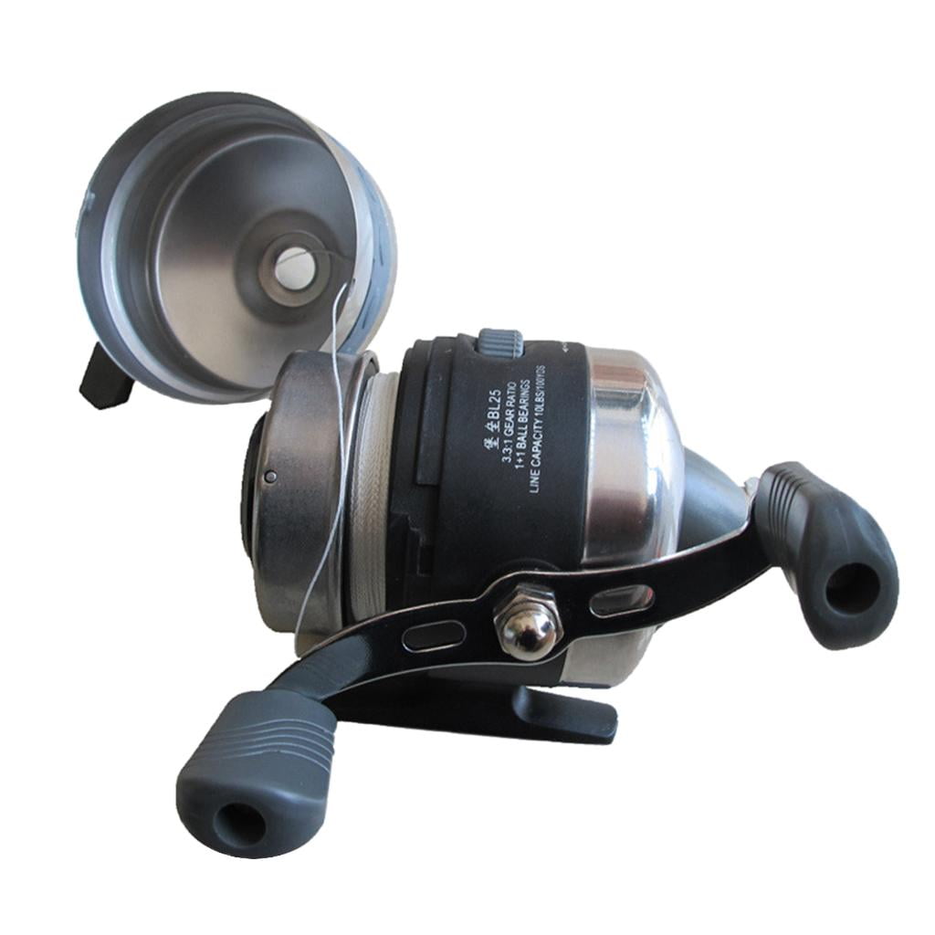 Nishiyuenyi Fishing Reel Closed Face Under- Reel with 2 Fishing Leader