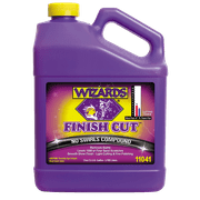 Wizards Finish Cut Buffing Liquid - Cutting Compound & Polish Machine Glaze - Light Cutting and Fine Polishing - 1 Gallon