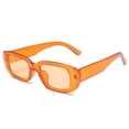 thumbnail image 1 of Gafas de sol cuadradas con montura pequeña de tendencia europea y americana, hechas de PC, 1 of 5
