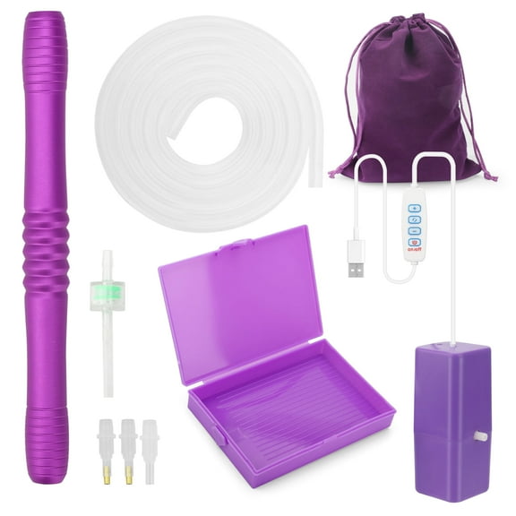 TSV Electric Diamond Art Pen, Purple Diamond Art Painting Tool Kit