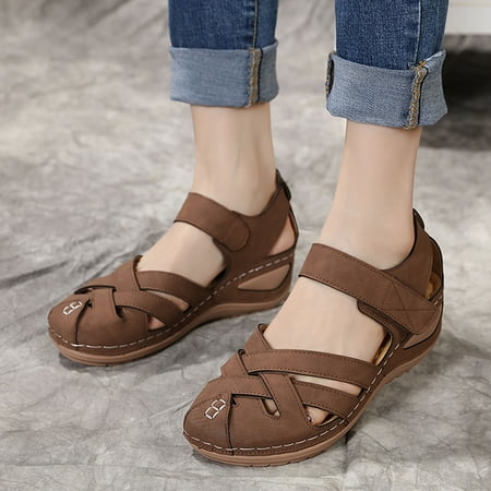 

Sandals Sandals Breathable Women Summer Beach Fashion Wedges Peep Shoes Toe Comfortable Women s Sandals