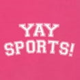 thumbnail image 5 of Wild Bobby YAY SPORTS! Sports Women Racerback Tank Top, Raspberry, X-Large, 5 of 5