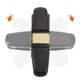 thumbnail image 3 of 2uds Lentes Soporte Clip Coche Visera Gafas Sol Billete  Tono dorado, 3 of 8