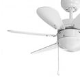 thumbnail image 2 of Ventilador Techo 30 3 V 60W 6 Aspas Blanco Blanc Veker 7662 VEKER 7662, 2 of 3