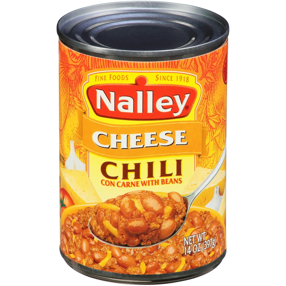 Nalley Chili Con Carne With Beans and Cheese, 14 oz.