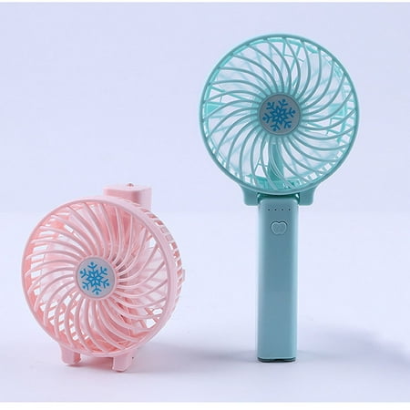 Fan, Mini Handheld Fan, Small Desk Personal Portable Stroller Table Fan with USB Rechargeable Battery Operated Cooling Folding Electric Fan for Travel Office Room Outdoor Household