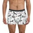 thumbnail image 2 of Bingfone Dachshund Dog Puppy Men's Underwear - Casual Stretch Boxer Briefs-Small, 2 of 7