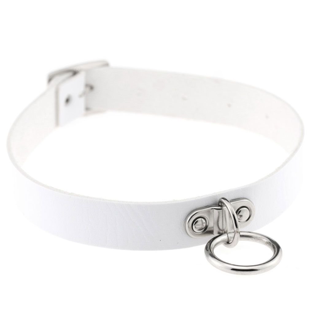Outdoorline Women Girls Gothic O Ring Collar Punk Pu Leather Choker Necklace Short Necklace Jewelry Neck Harness Walmart Canada