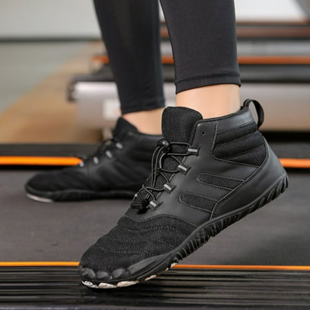 

UIX Men Sports Shoes Fashionable New Pattern Simple and Solid Color Outdoor Quick Drying Hiking Shoes Thick Soled Hiking Shoes Comfortable Casual Elastic Bands