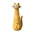 thumbnail image 2 of Handcrafted Quirky Cat Vase, Whimsical Ceramic Cat Flower Vase, Cute Kitty Planter for Home Decoration, 2 of 9