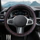 thumbnail image 4 of Funda universal para volante de coche | 38 cm de diámetro, agarre antideslizante | Piel sintética con textura de fibra de carbono | Mayor control y comodidad en todas las estaciones, 4 of 6