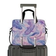 thumbnail image 2 of 16" Laptop Briefcase for Work Travel Laptop Shoulder Bag Carrying Handbag Laptop Case Pale Pink Marine Creatures, 2 of 8