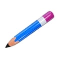 thumbnail image 1 of KLKCMS Inflatable Pencil Balloon 70cm Crayon Balloon for Classroom Celebration Room blue, 1 of 9