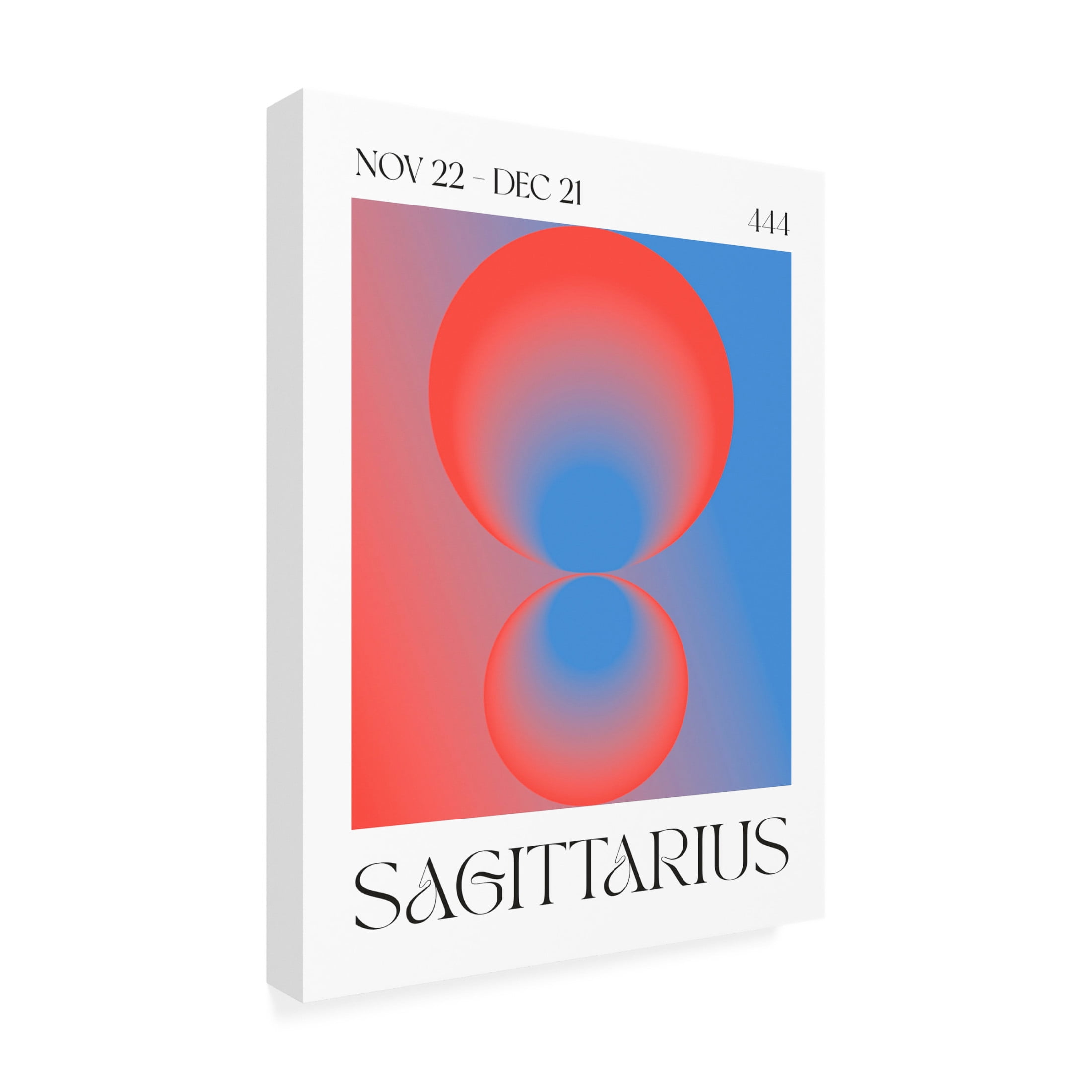 Trademark Fine Art Valeria Castillo Sagittarius Canvas Wall Art