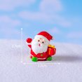 thumbnail image 1 of Micro paisaje lindo oso viejo de Navidad que hace nieve DIY bola de cristal decoración accesorios escritorio pequeños adornos, 1 of 6