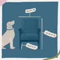 thumbnail image 3 of Wood Frame Accent Chair,Living Room Furniture,Chair Living Room, Comfortable,Simple and Modern, Bedroom,Living Room,Single Chair My Lux Decor Round, 3 of 7