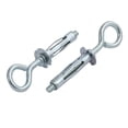 thumbnail image 5 of Unique Bargains 10Pcs M4 Thread 32mm Length Zinc Plated Hollow Wall Anchor Screw Eye Assortment, 5 of 5