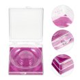 thumbnail image 3 of 6pcs Empty False Eyelash Packaging Boxes Glitter Square Eyelash Storage Boxes, 3 of 7