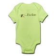 thumbnail image 1 of CafePress - Fly Fishing Guy Infant Bodysuit - Baby Light Bodysuit, 1 of 1