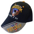 thumbnail image 3 of "If You Love Your Freedom Thank A Vet" Embroidered Baseball Hat (4 Pack), 3 of 3
