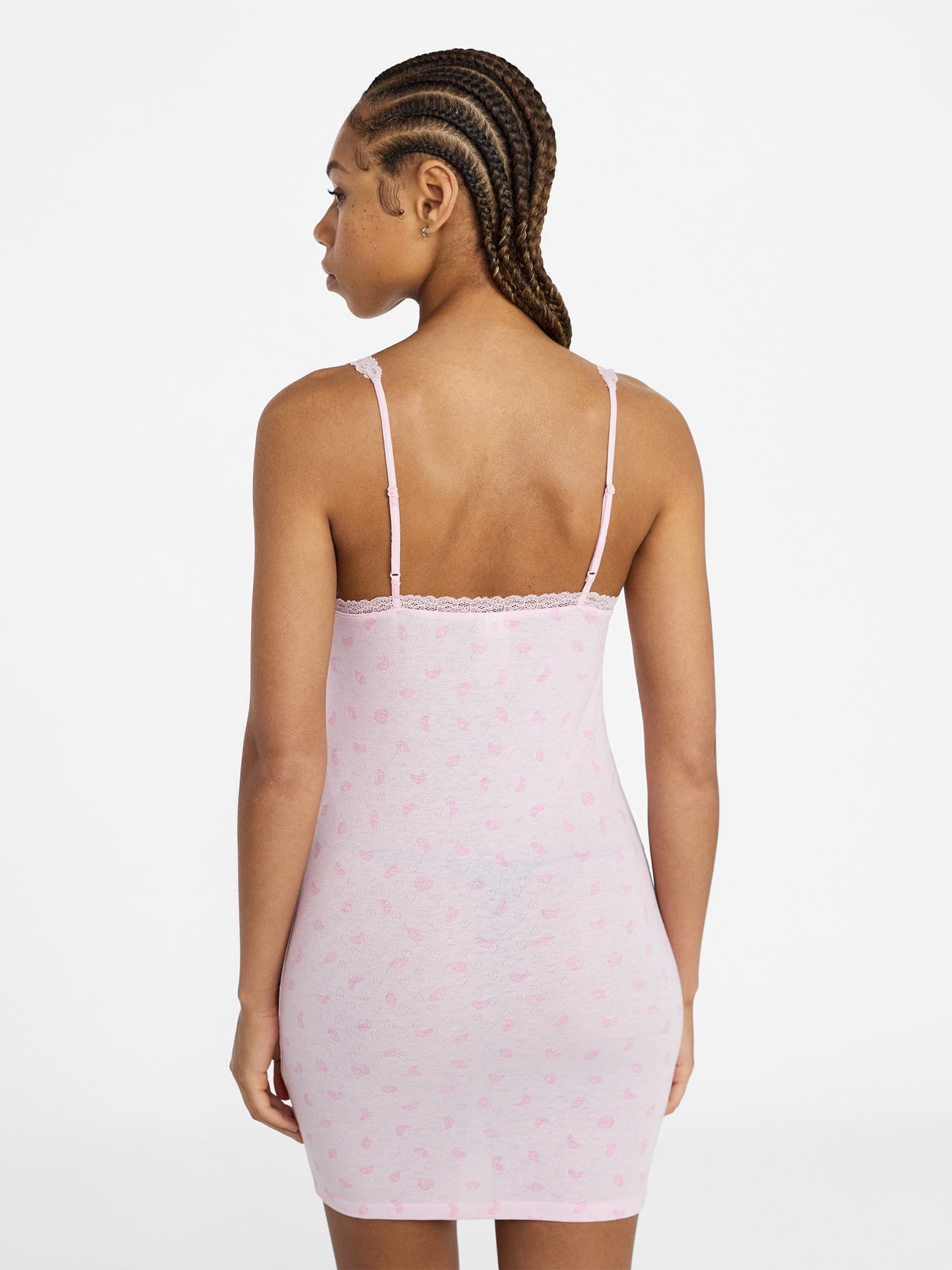 No Boundaries Sleep Pointelle Slip, Women's XXS-3X