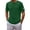 A-Dark Green1186, variant on Bibifish Mens T-Shirts Curved Hem Solid Color Casual Tee Tops Crew Neck Short Sleeve Tees