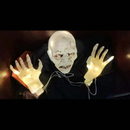 

Exhoden Halloween Day Savings Clearance 2024，Halloween Shining Ghost Insertion Shining Skull Head