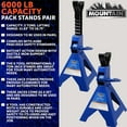 thumbnail image 6 of Mountain MTN53003A 3-Ton Ratcheting Jack Stands, 6 of 7