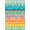 Blue, Pattern 5, variant on ODIKA 4'x6' Blue White Geometric Arch Pattern Washable Area Rug Modern Abstract Design with Circular Accents Pet Friendly, Non-Shedding for Bedroom, Reading Nook