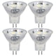 thumbnail image 1 of 4 bombillas LED MR11 de 3 W y 300 lm con base de doble clavija de 9 cuentas para foco de paisaje, luz blanca cálida, 1 of 15