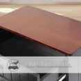 thumbnail image 6 of Tolead Wood Single Tilt Out Trash Cabinet with Hideaway Drawer, Coffee, Microwave, Kitchen,Black, 6 of 7