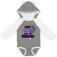 thumbnail image 3 of Inktastic I Wear Purple for My Grandma Lupus Awareness Boys or Girls Long Sleeve Baby Bodysuit, 3 of 5