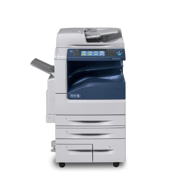 Restored Xerox WorkCentre 7220i Color Laser Multifunction Printer Copier Scanner, 20 PPM
