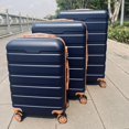 thumbnail image 6 of Fiabour 3 Pcs/Set Suitcase Set Different Sizes Large Hard Shell Spinner Wheel TSA Lock 20/24/28 Inch Luggage Suitcase,White, 6 of 12