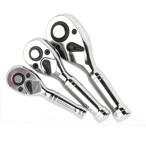 1/4In 3/8In 1/2In Mini Ratchet Wrench 72 Teeth Spanner Portable Torque Wrenches Quick Socket Ratchet Wrench Hand Tools