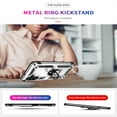 thumbnail image 2 of Jiahe Cover For Samsung Galaxy A13 5G 6.6 inch Case,Slim Shockproof Magnetic with Built-in 360 Degree Rotating Metal Ring Kickstand Dual Layer Protector Case Cover,Silver, 2 of 8