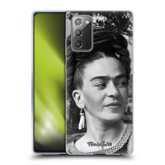 Head Case Designs Officially Licensed Frida Kahlo Portraits And Quotes Headdress Soft Gel Case Compatible with Samsung Galaxy Note20 / 5G
